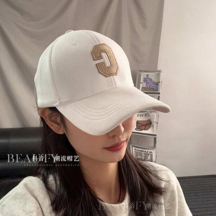 Wholesale Baseball cap, letter cap, sun shading duckbill cap