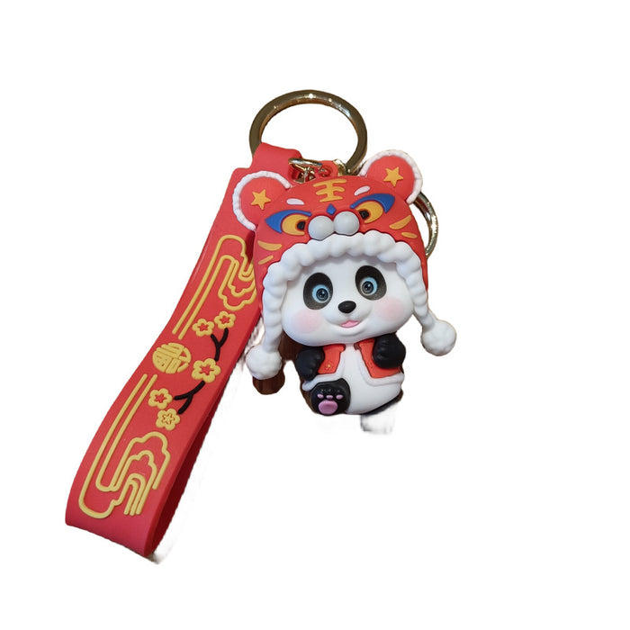 Wholesale Cute 3D Doll Silicone Keychain JDC-KC-MingT133