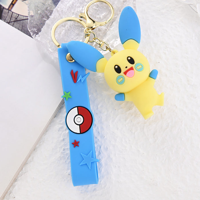 Wholesale Keychain pendant, soft rubber figurine, car backpack pendant, small gift