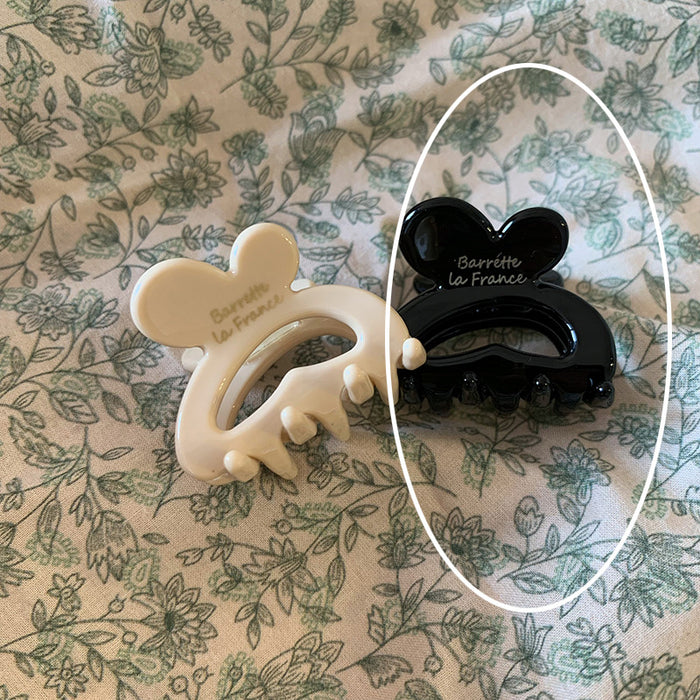 Wholesale Golden Label Rabbit Hairband Hair Grab Cute Small Grab Clip Hairclip Top Clip Side Clip