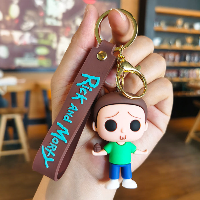 Wholesale Cartoon Doll Silicone Keychain JDC-KC-Tingm230