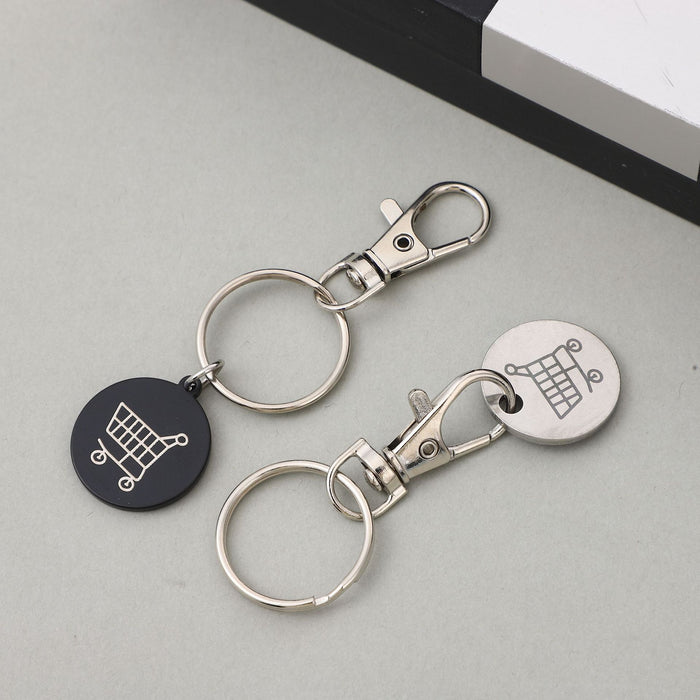 Wholesale Stainless Steel Pendant Keychain JDC-KC-YiT001