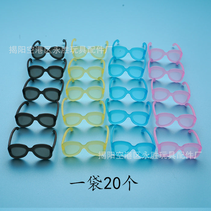 Wholesale doll toy fashion accessories cowboy hat hanger glasses