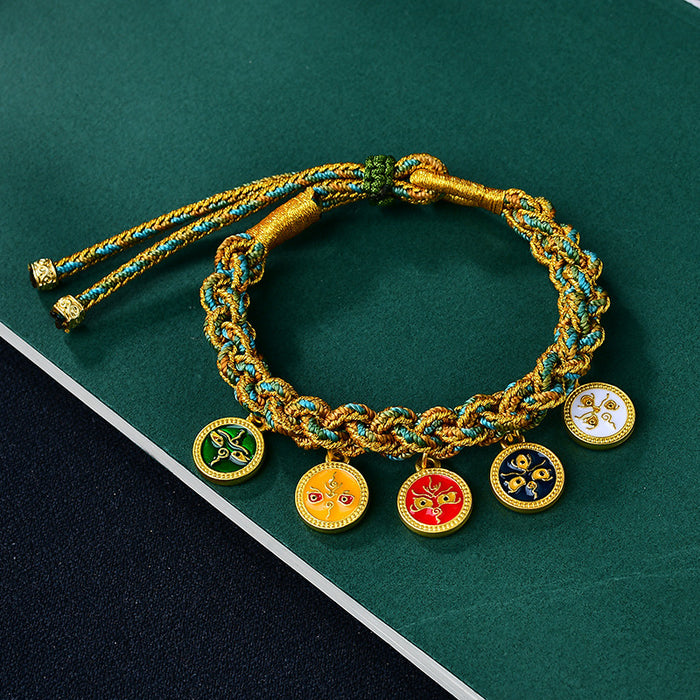 Wholesale Colorful rope, hand rope bracelet, women's hand woven rope, hand rope