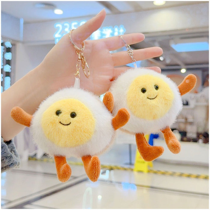 Wholesale  Cute Egg Doll Plush Pendant Toy Bag Keychain