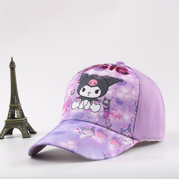 Wholesale children' s hat cartoon  boys and girls baseball cap thin sunscreen cap boys
