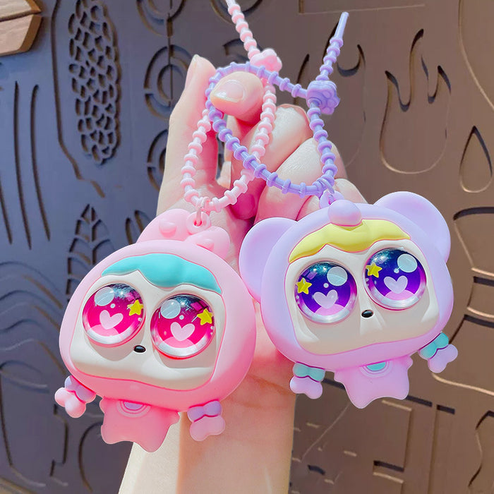 Wholesale Creative cartoon keychain pendant, cute bag decoration