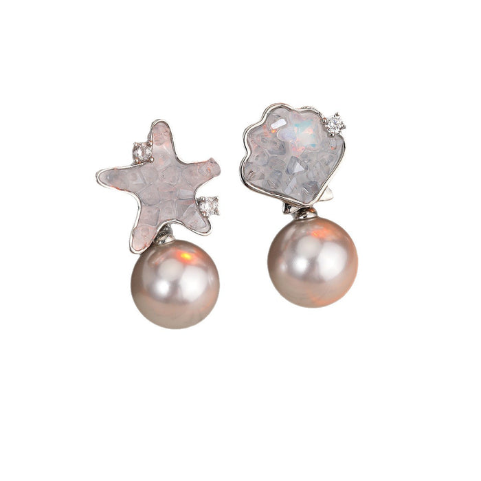 Wholesale Gradient Crystal Earrings Series Fashion Earrings Light Luxury Fashion Earrings