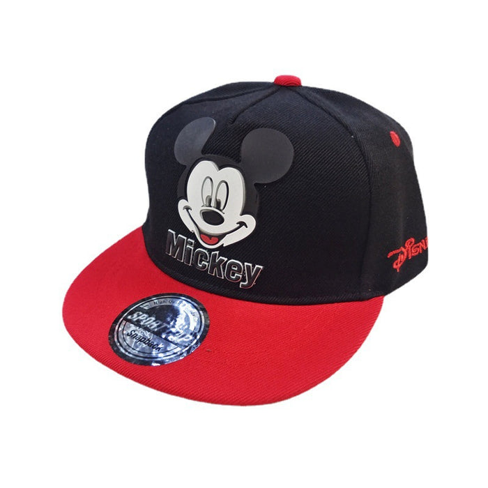 Wholesale Children's cartoon adhesive baseball cap, breathable mesh cap, cute children's sun protection and sunshade hat