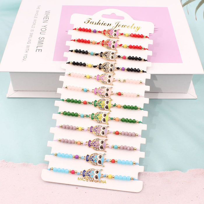 Wholesale Hand woven bead string bracelet for couples