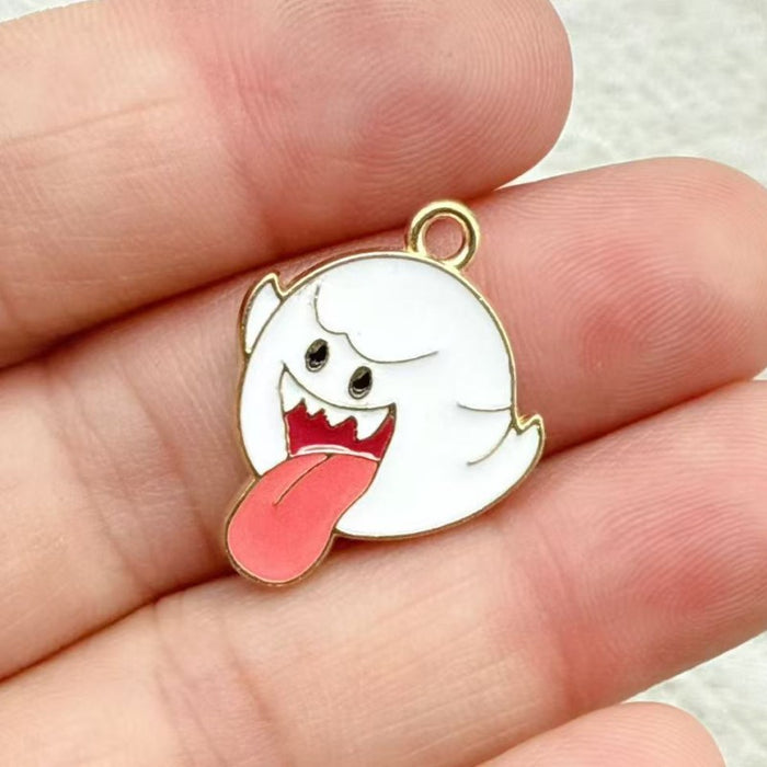 Wholesale 10pcs DIY Alloy Oil Drip Packaging Jewelry Bracelets,  Earrings,  Necklaces,  Hair Accessories,  and Pendants