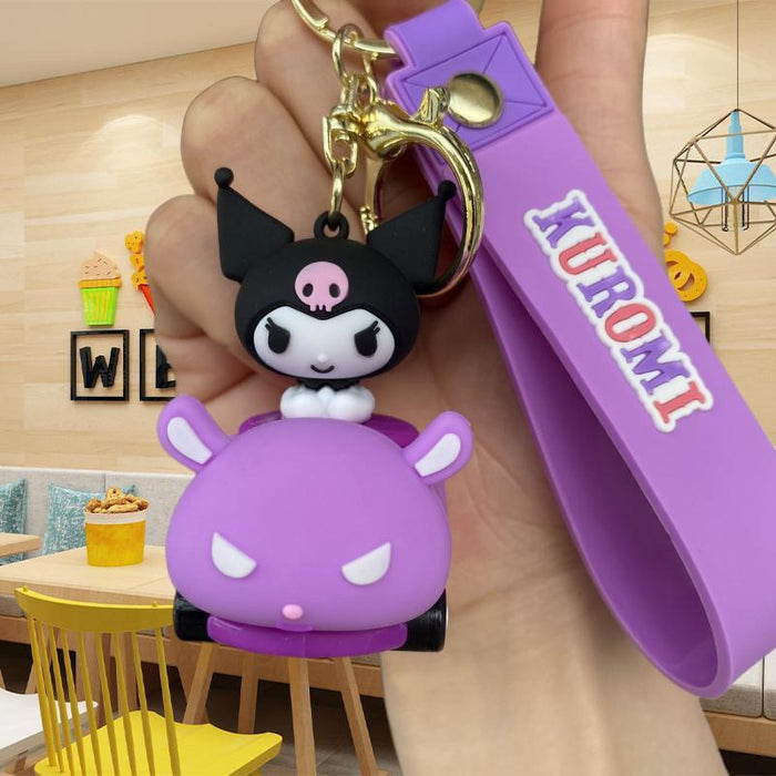 Wholesale Cartoon Doll Silicone Keychain JDC-KC-MingT068