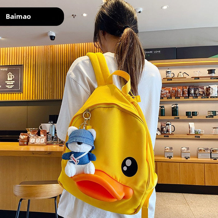 Wholesale Cartoon Puppy Plush Doll Keychain Pendant Cute Doll Toy Couple Backpack Pendant