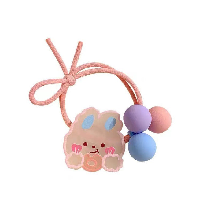 Wholesale Children's headband, flower headband, high elasticity, tied ponytail, meatball, scalp tendon, headband, hair accessories wholesale