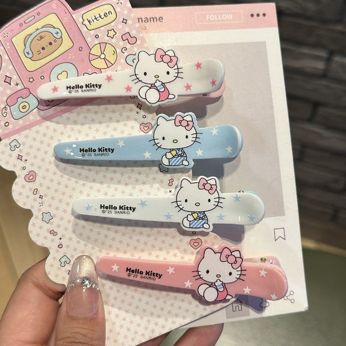 Wholesale Cute Star Print Colorful Cartoon Hair Clips