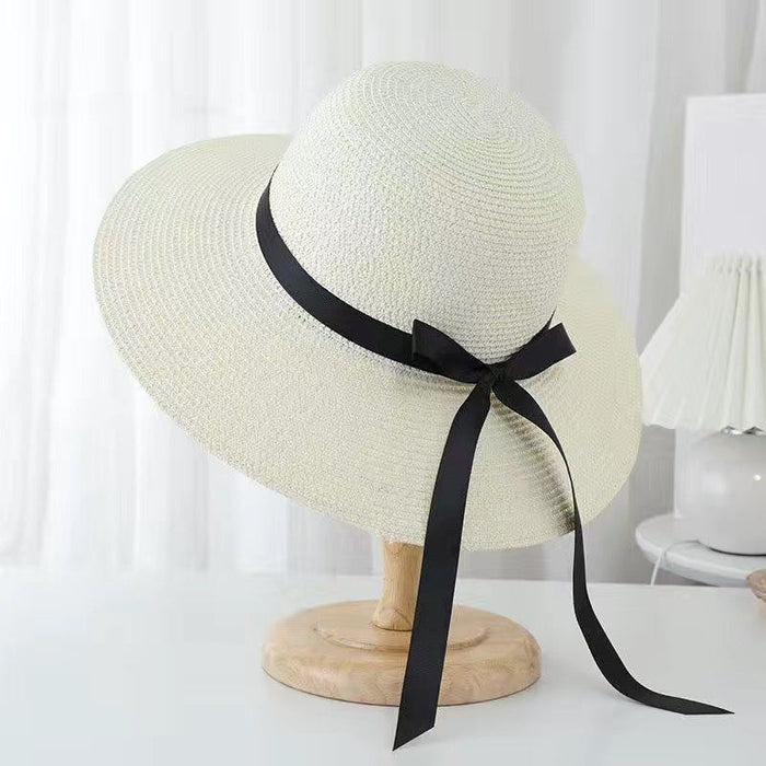 Wholesale Hat versatile sun hat fisherman hat breathable straw woven basin hat foldable sun hat