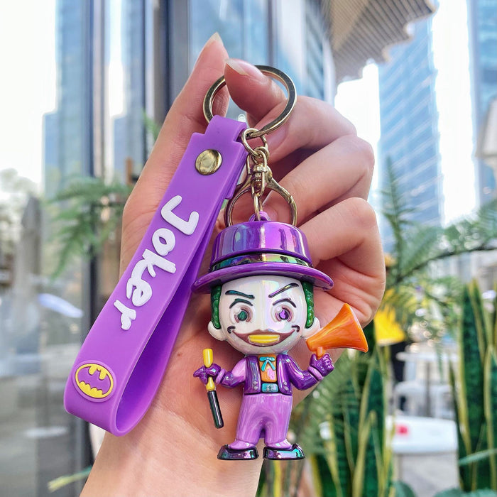 Wholesale Cute and quirky silicone cartoon keychains