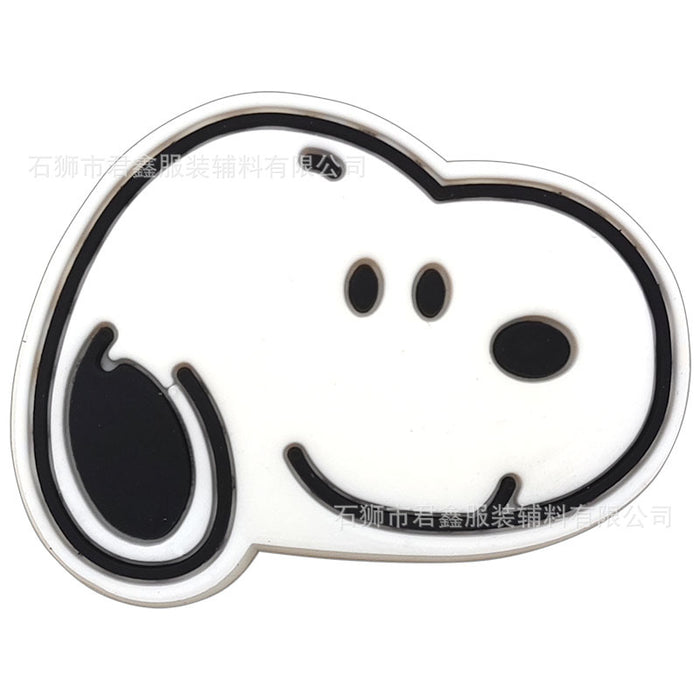 Wholesale 50pcs hole shoes soft rubber decorative buckle shoe accessories