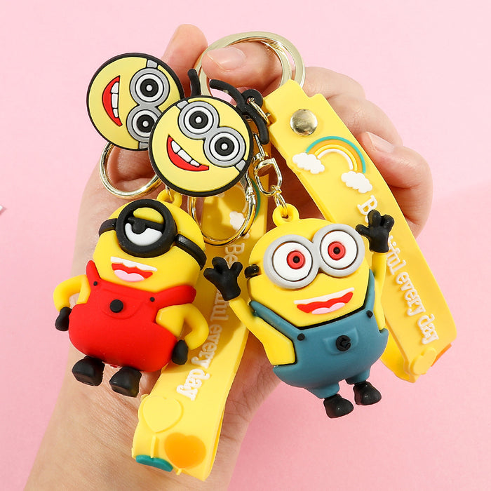 Wholesale Cartoon Silicone Doll Keychain JDC-KC-QiChao043