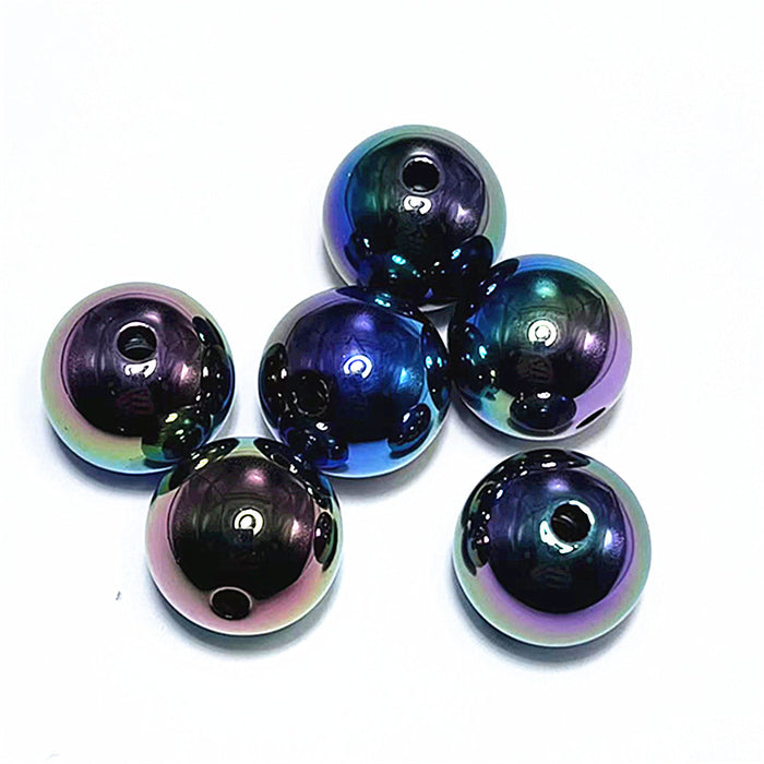 Wholesale 300pcs 14MM Colorful Shell Resin Beads JDC-BDS-Xiaox004