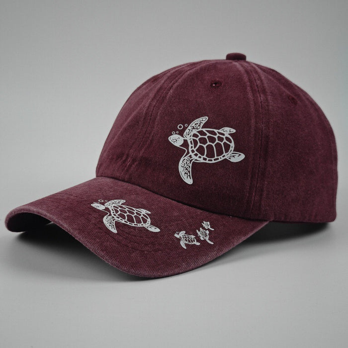 Wholesale Turtle Hot Stamping Baseball Sunshade Beach Truck Driver Dad Hat