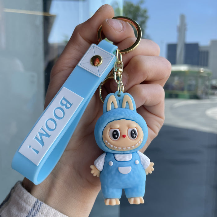 Wholesale Plush Keychain Couple Cute Pendant Bag Car Keychain Small Gift