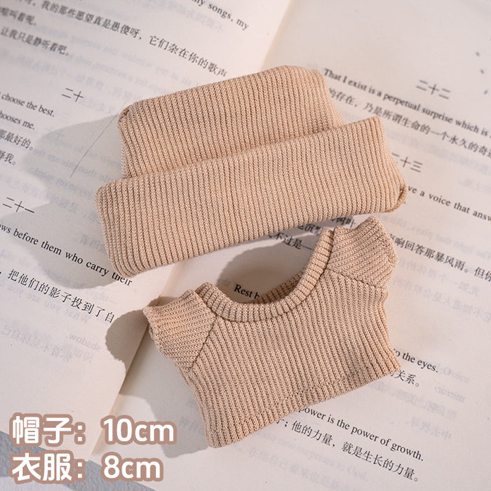 Wholesale 15cm Clothes Sitting Party Printed Clothes