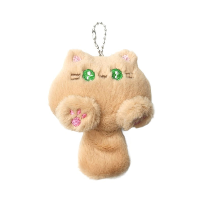 Wholesale Squeaky Little Doll Tail Cat Plush Pendant Little Rabbit Bear Backpack Hanging Brooch Keychain  Accessories