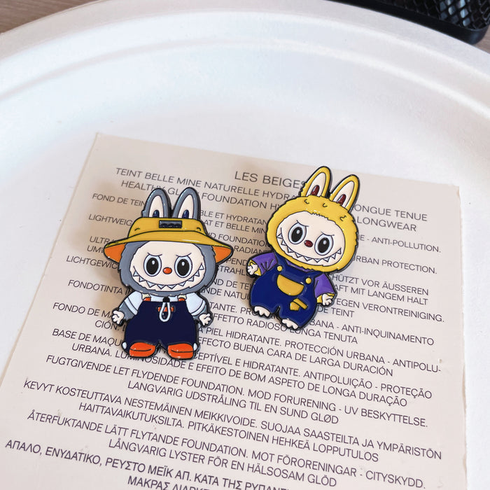 Wholesale Brooch Cute Forest Elf Metal Badge Cartoon Clothes Bag Accessories