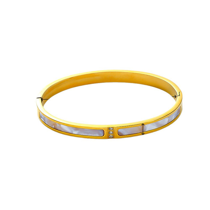 Wholesale Titanium steel sophisticated and minimalist design bracelet