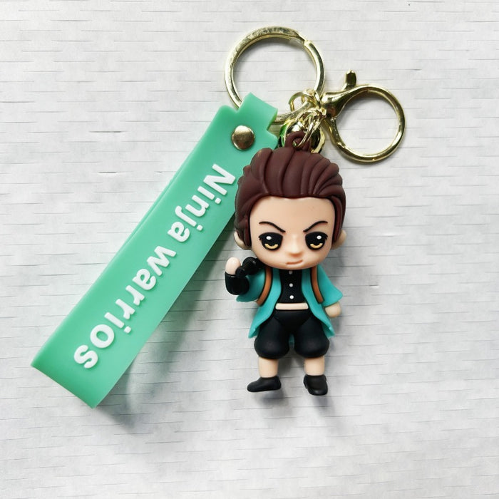 Wholesale PVC Cartoon Doll Keychain JDC-KC-WuYi262