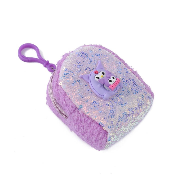 Wholesale Cartoon Rotatable Small Schoolbag Style Plush Keychain JDC-KC-YiK006