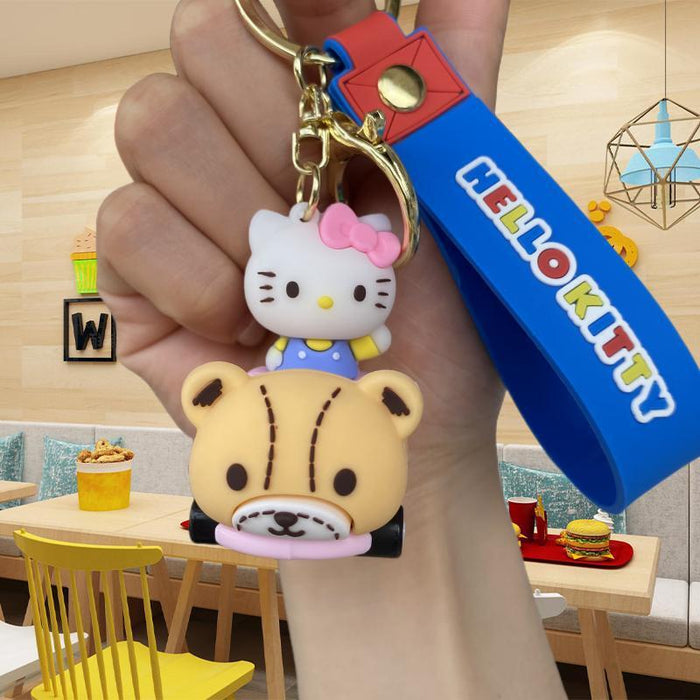 Wholesale Cartoon Doll Silicone Keychain JDC-KC-MingT068