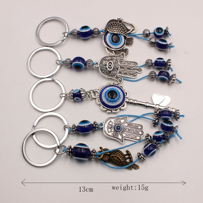 Wholesale Eyes, Beads, Devil's Eye, Keychain, Handheld Key, Owl Bag, Hanging