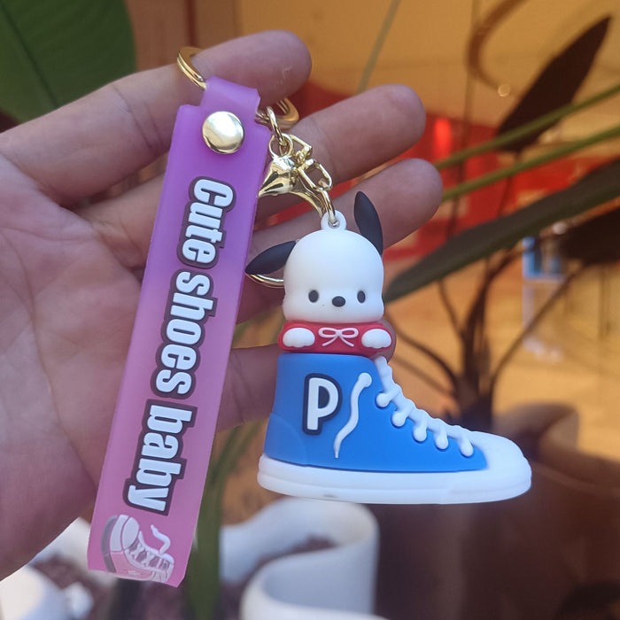 Wholesale PVC Cartoon Doll Keychain JDC-KC-KuangK012