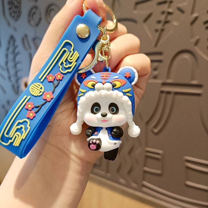 Wholesale Cute 3D Doll Silicone Keychain JDC-KC-MingT133