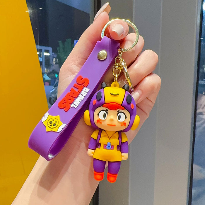 Wholesale key chain cartoon doll car key chain accessories