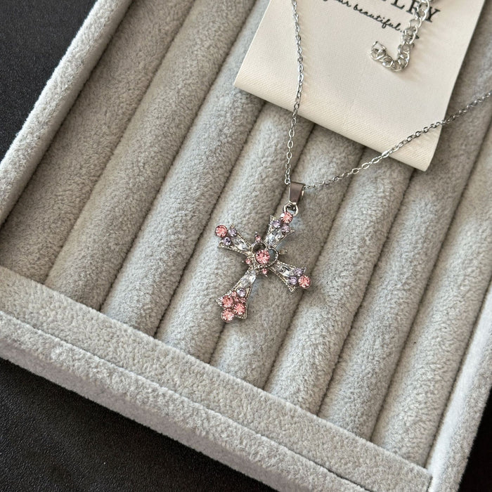 Wholesale Cross Necklace  Necklace Design Clavicle Chain