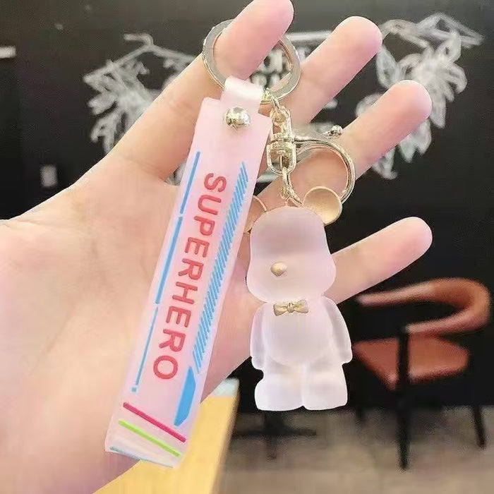 Wholesale Cartoon keychain cute key pendant car bag decoration
