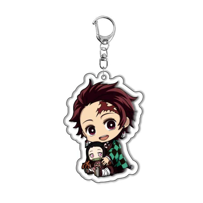 Wholesale Acrylic Animation character Keychain Pendant