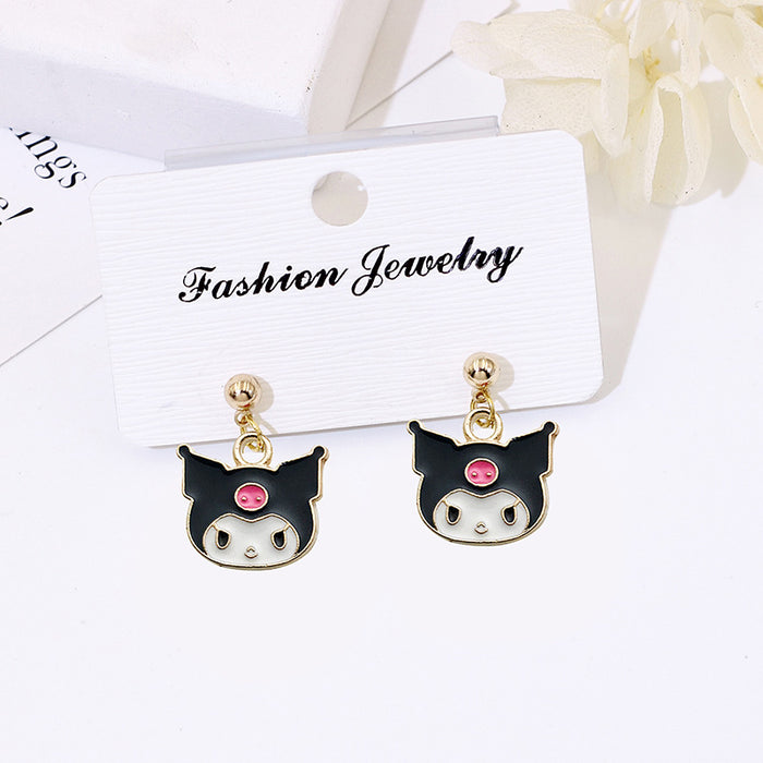 Wholesale Cartoon S925 Silver Ear Studs Boutique Resale Fashion Accessory MOQ≥2