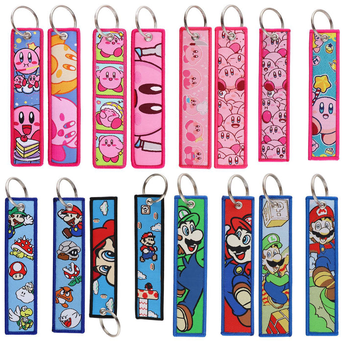 Wholesale Cartoon  Keychain  Woven Fabric Cute Accessory