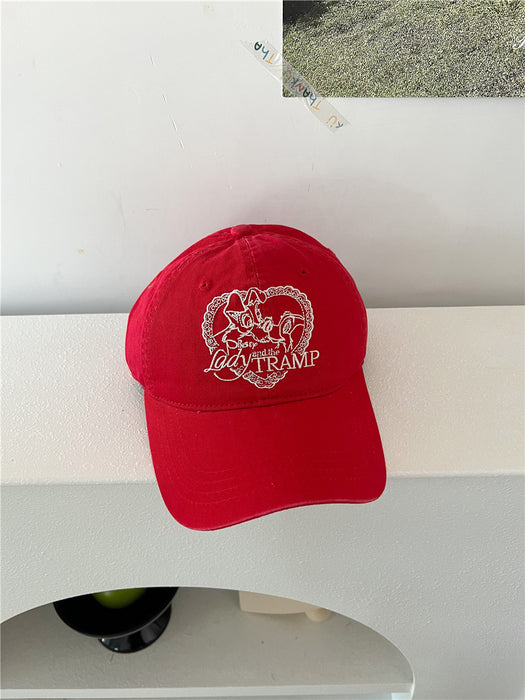 Wholesale Letter Embroider Soft Top Baseball Cap for Women Spring and Summer Trend