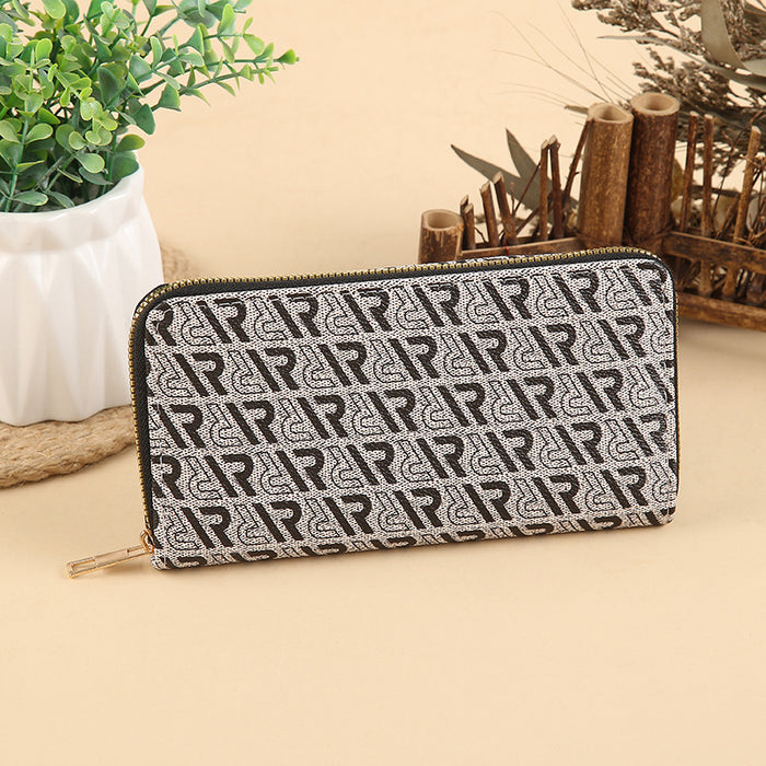 Wholesale Stylish PU Leather Multi-function Long Wallet with Card Slots MOQ≥3