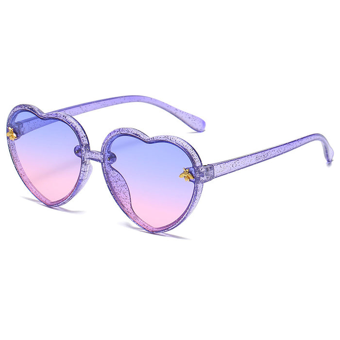 Wholesale Children's Love Anti-UV PC Sunglasses JDC-SG-XIa089
