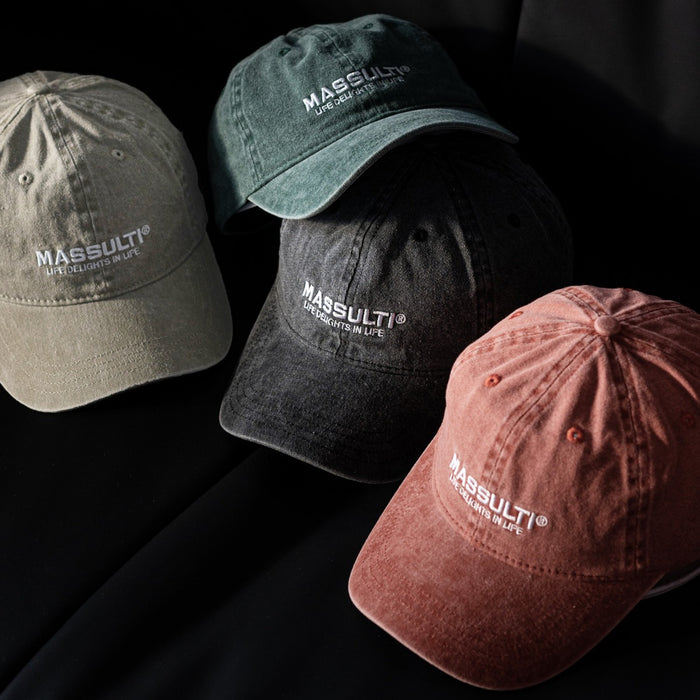 Wholesale Vintage washed vintage embroidered duckbill cap