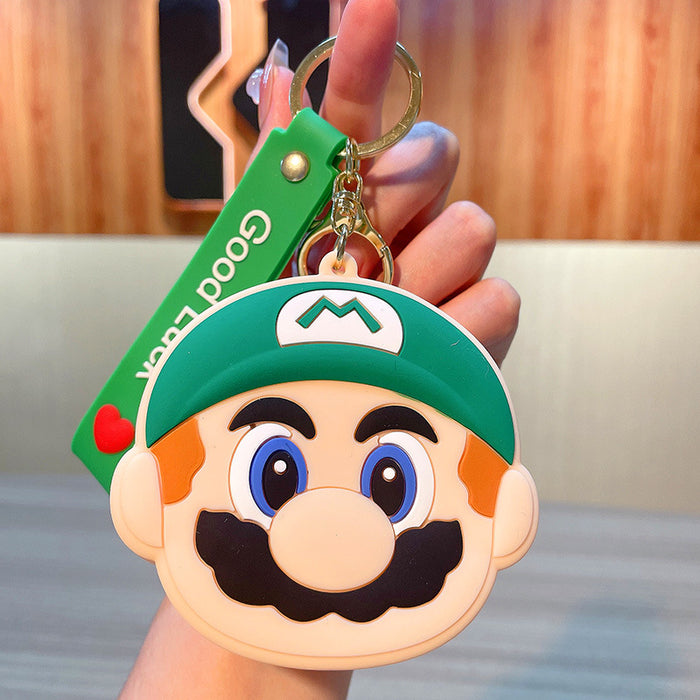 Wholesale Cute Cartoon Silicone Coin Purse Keychains