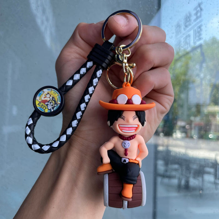Wholesale Peripheral keychain cartoon doll couple bag pendant small gift wholesale