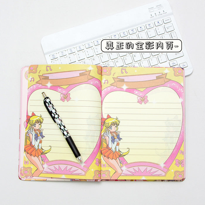 Wholesale Hard cover Notebook Cartoon Animation Full Color Painting Hand Book