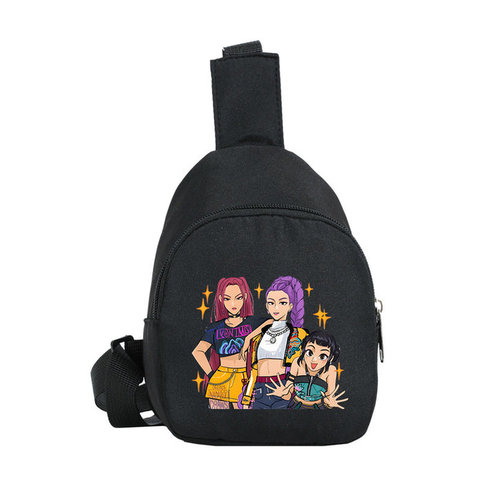 Wholesale Anime-themed Printed Shoulder Bag and Children' s Waist Bag